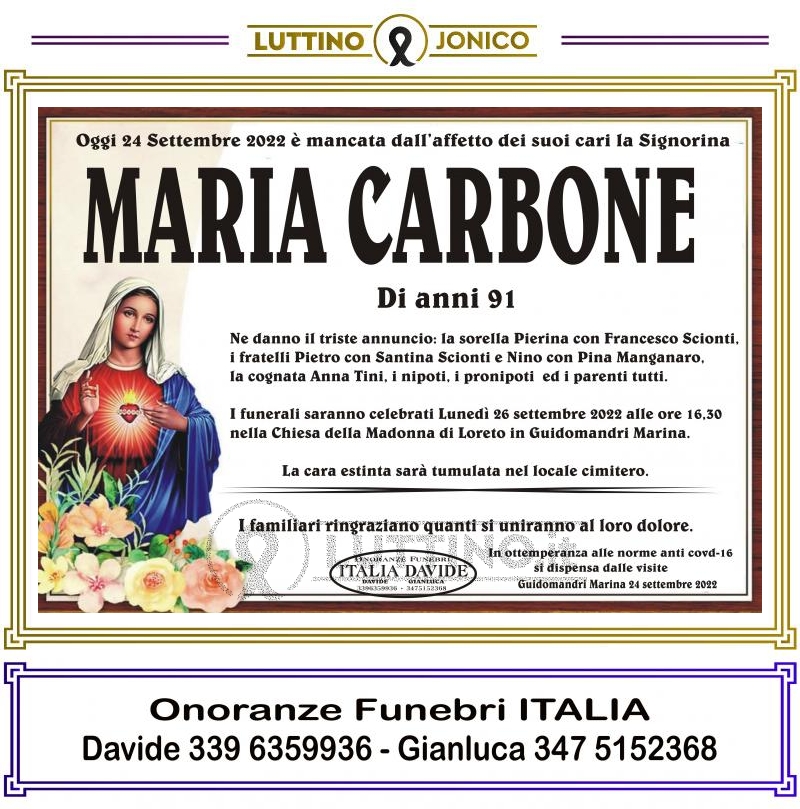 Maria  Carbone